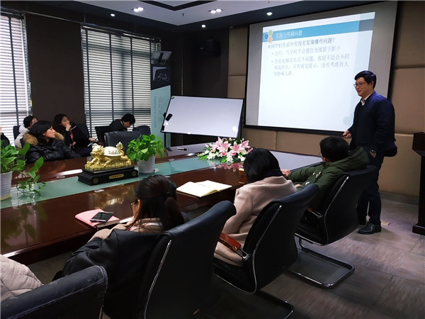  王洋老師主講《項目設計關鍵節(jié)點及事件》，認真剖析項目關鍵節(jié)點，讓推進項目變得不再艱難。